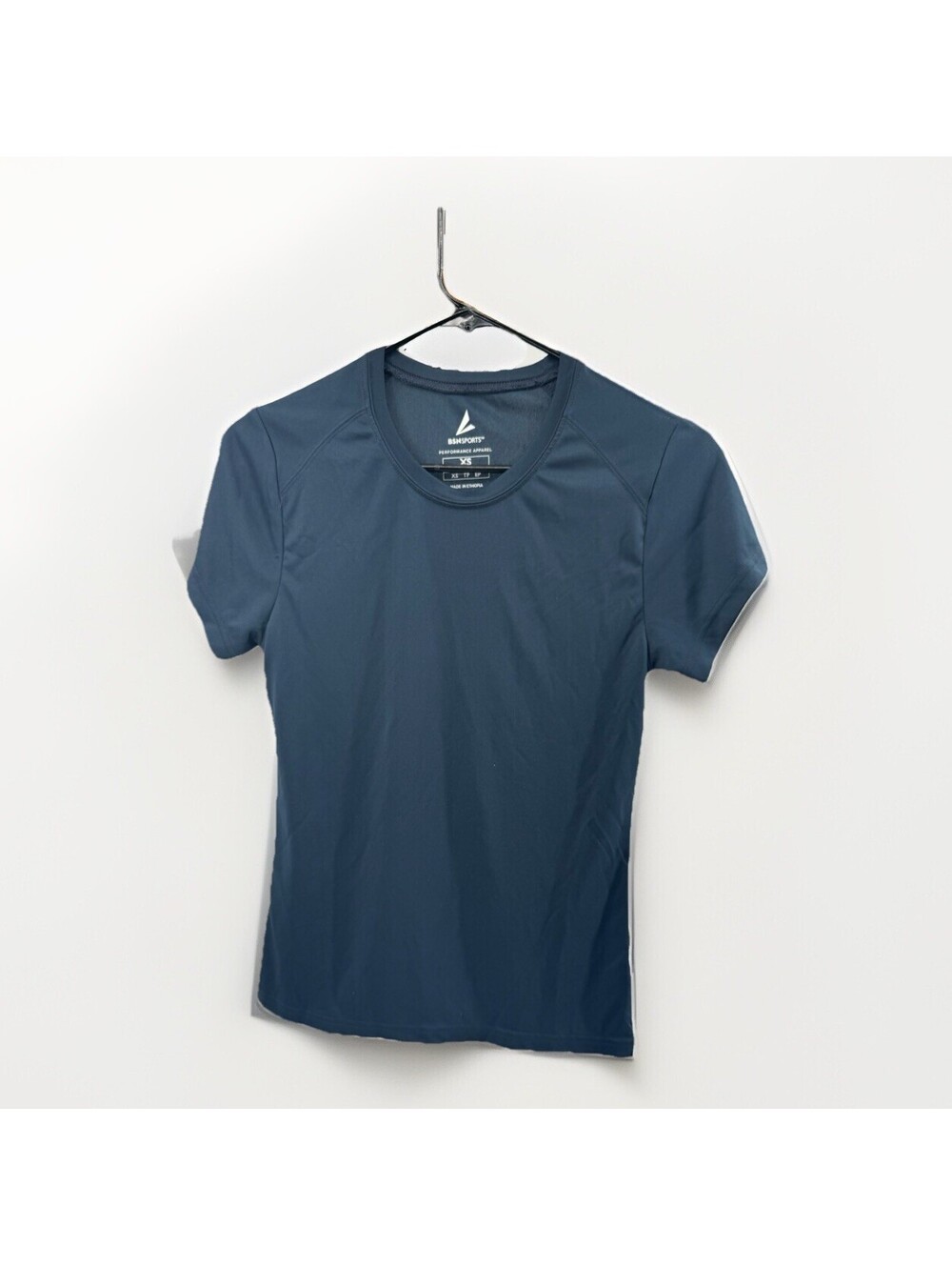 BSN Sports Performance Apparel Women’s XS Navy Blue Athletic Training Tee